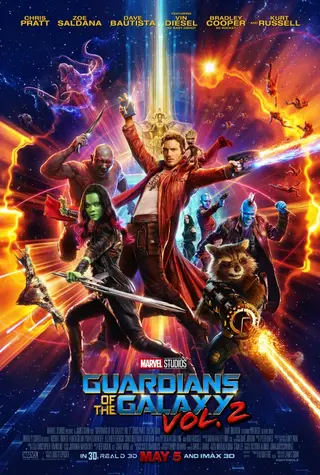 بوستر Guardians of the Galaxy Vol. 2