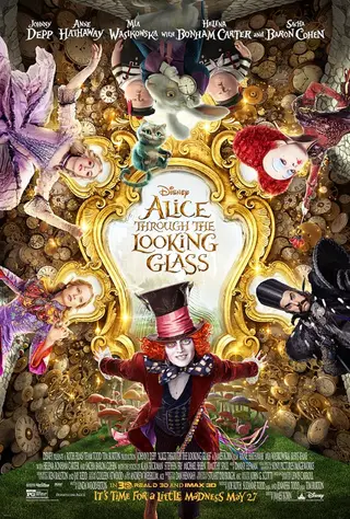 بوستر Alice Through the Looking Glass