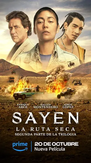 بوستر Sayen: La Ruta Seca