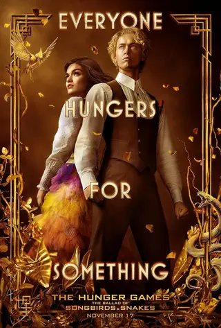 بوستر The Hunger Games: The Ballad of Songbirds & Snakes