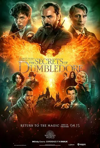 بوستر Fantastic Beasts: The Secrets of Dumbledore