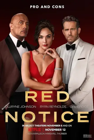 بوستر Red Notice