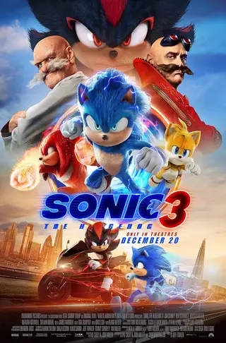 بوستر Sonic the Hedgehog 3
