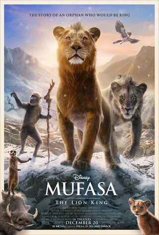 بوستر Mufasa: The Lion King