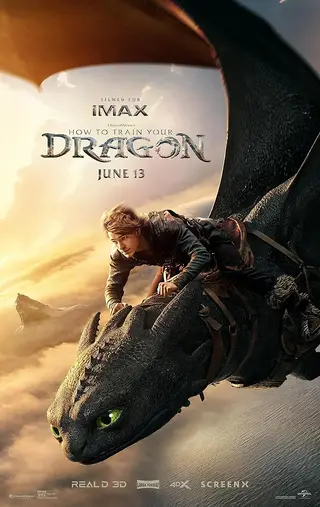بوستر How to Train Your Dragon