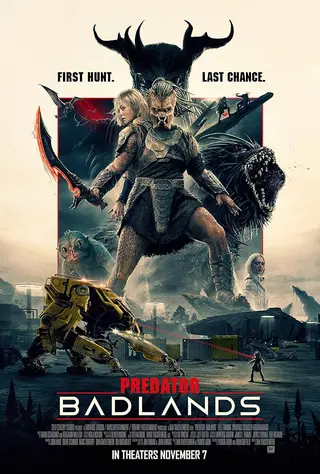 بوستر Predator: Badlands